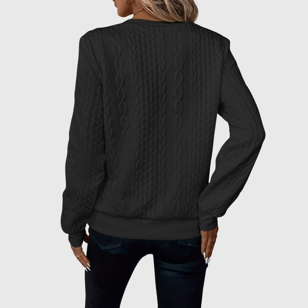 Mila - Elegant Zip Jumper