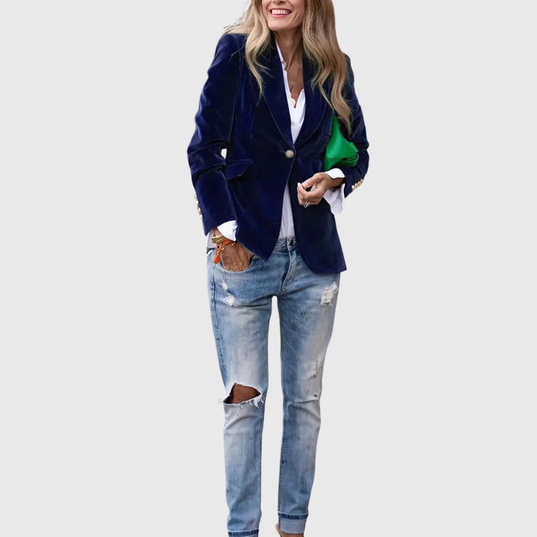 Savannah - Velvet Elegance Blazer