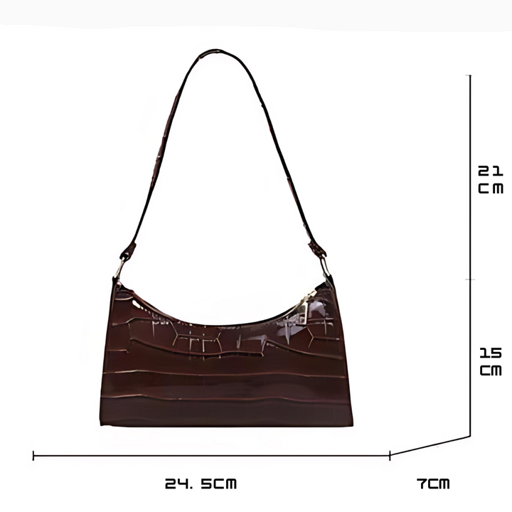 Lara. - Shiny Leather Bag