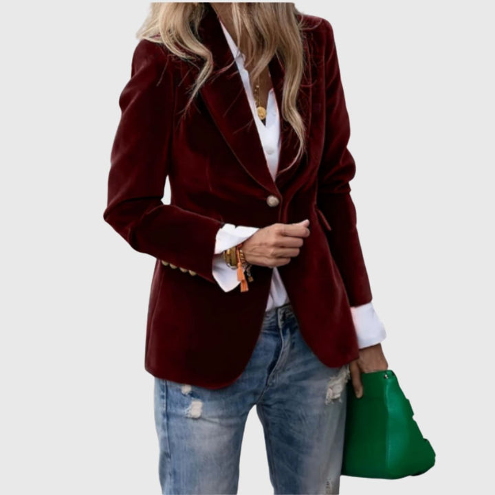Savannah - Velvet Elegance Blazer