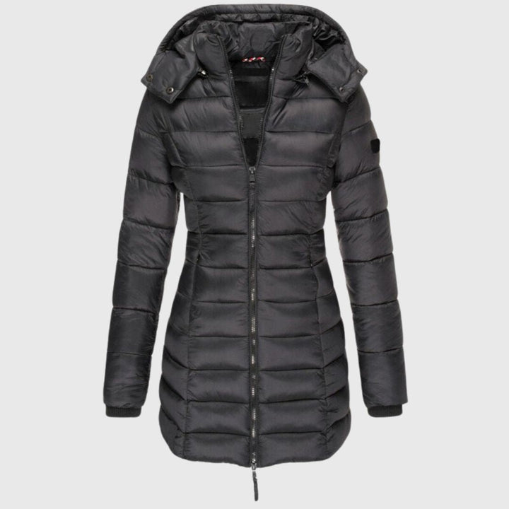 Elise - Elegant Long Down Jacket