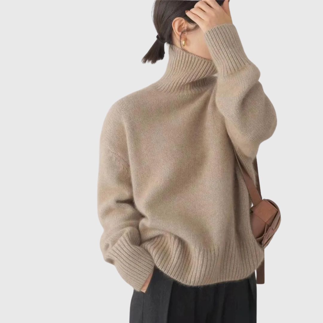 Agnes - Classic Roll Neck Sweater