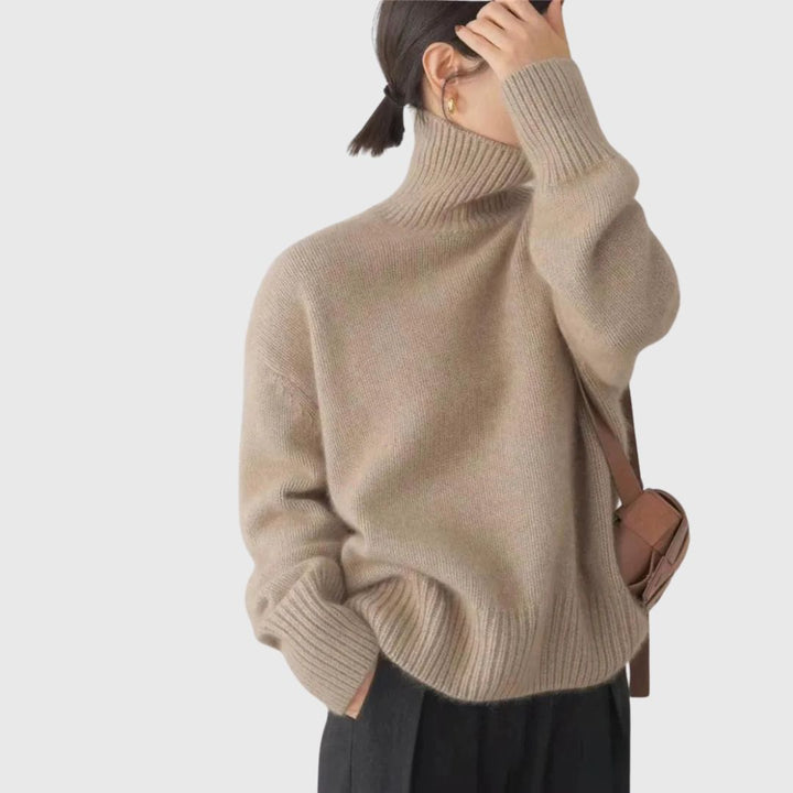 Agnes - Classic Roll Neck Sweater