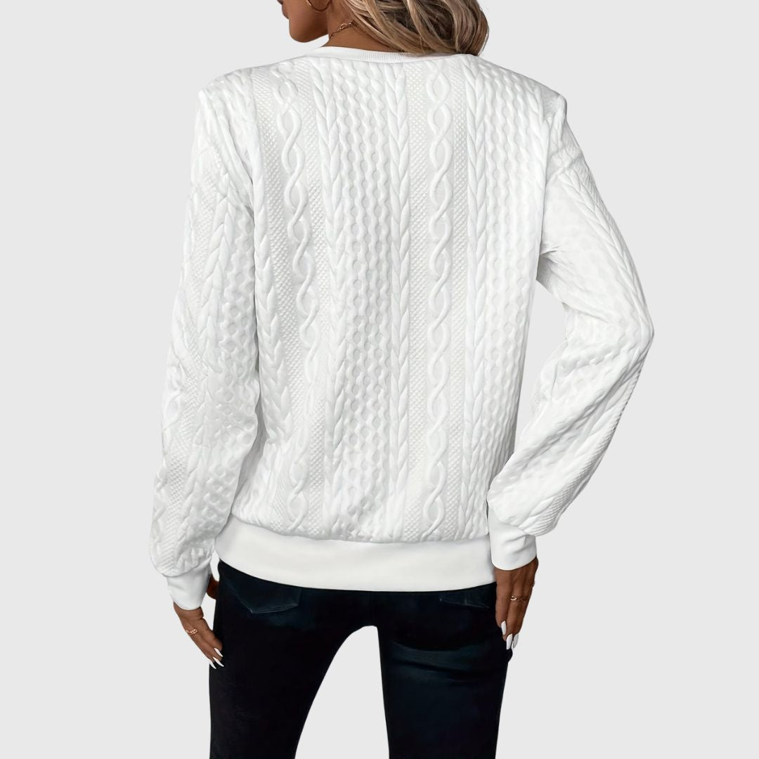 Mila - Elegant Zip Jumper