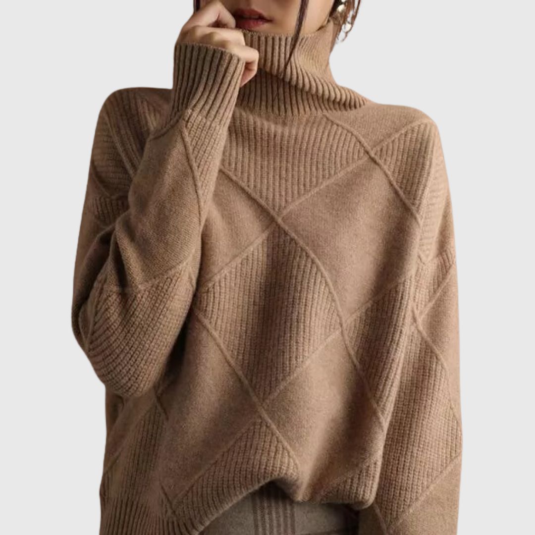 Darcy - Elegant Turtleneck Jumper