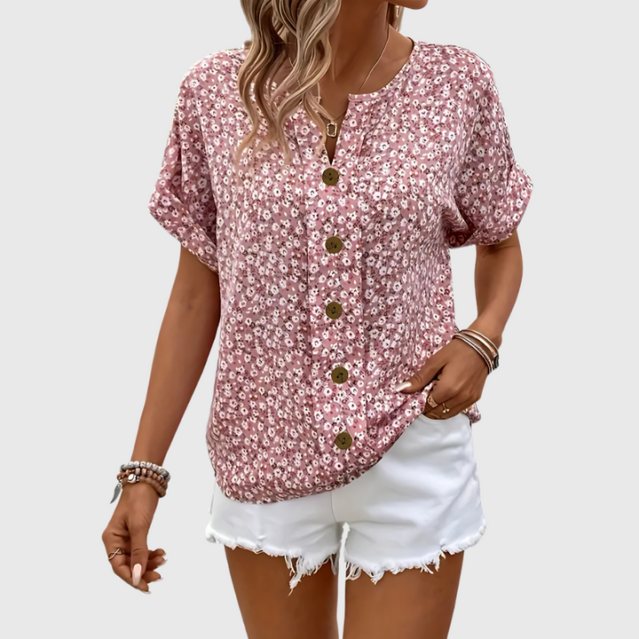 Brenda - Quiet Bloom Blouse