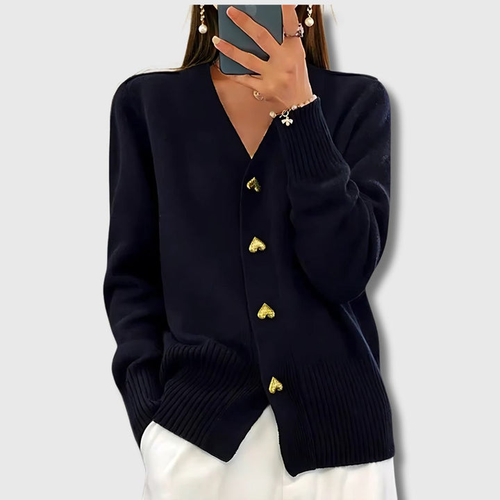 Annie - Knit cardigan for warm layering