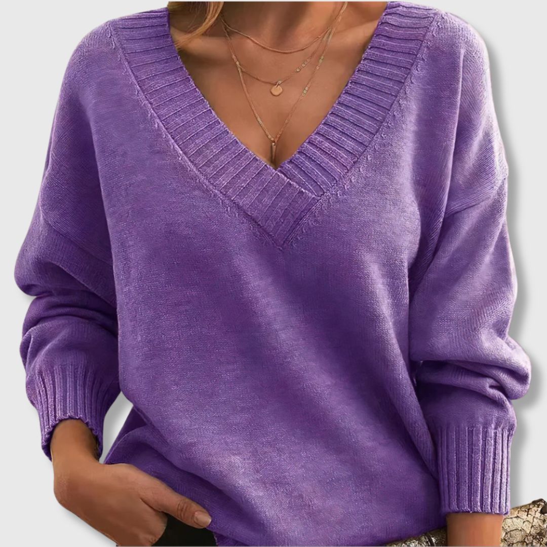 Edith - Knit sweater for cosy comfort