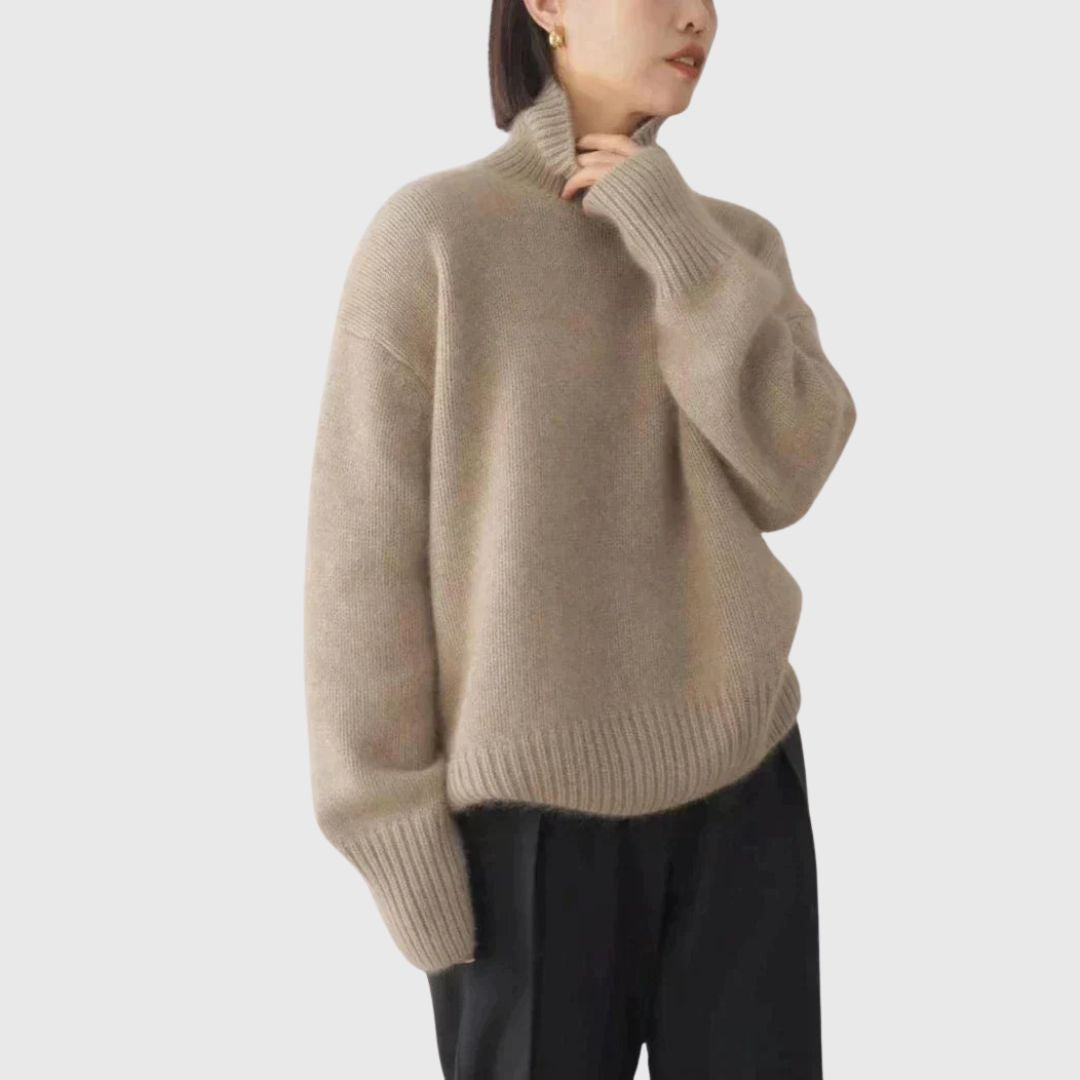 Agnes - Classic Roll Neck Sweater