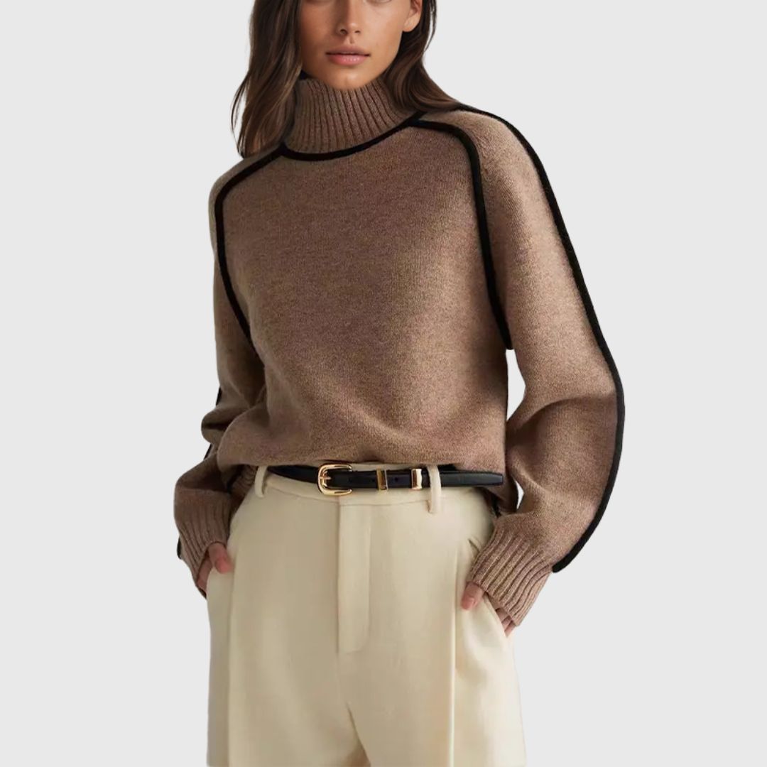Mirabella - Elegant Turtleneck Jumper