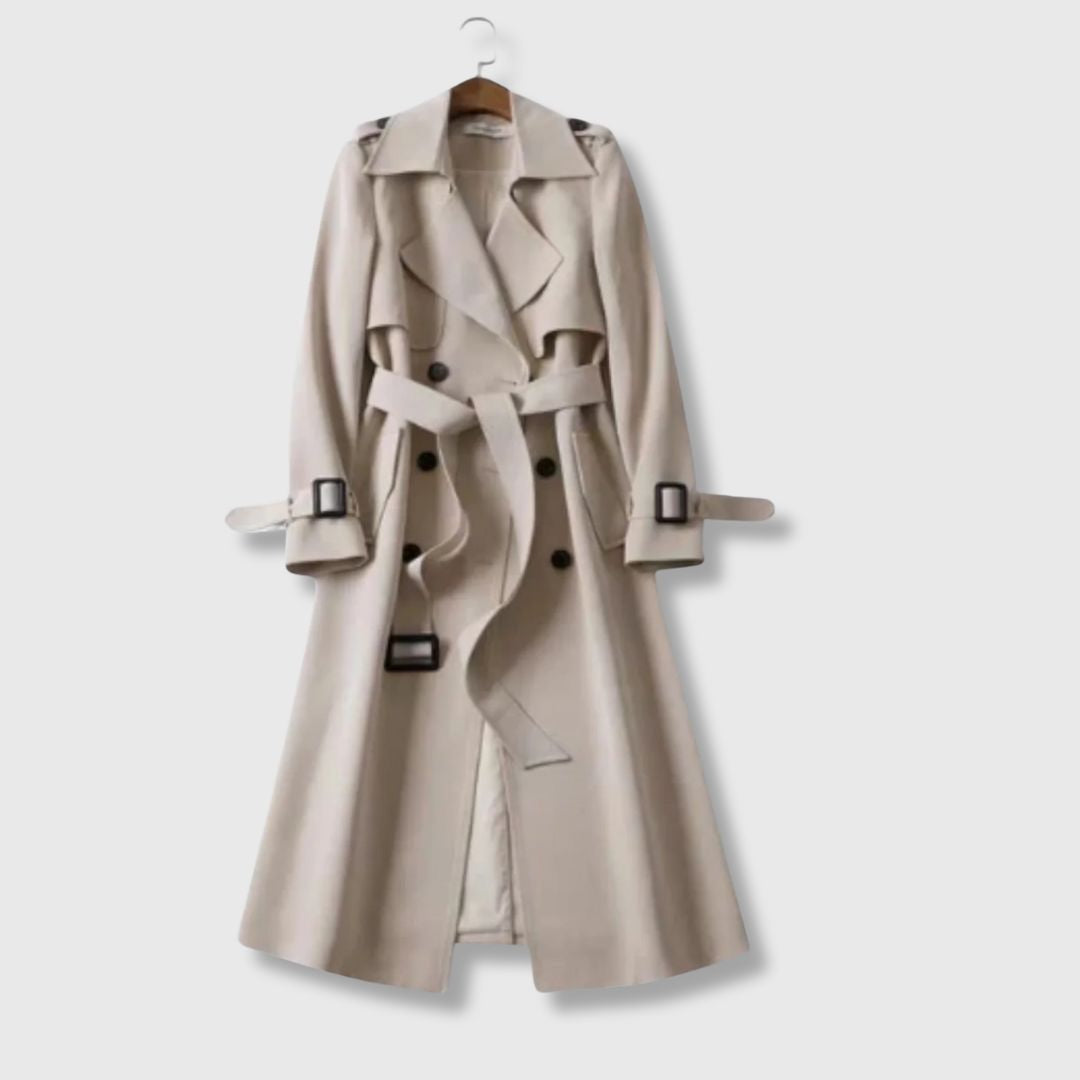 Catherine - Long coat for timeless warmth