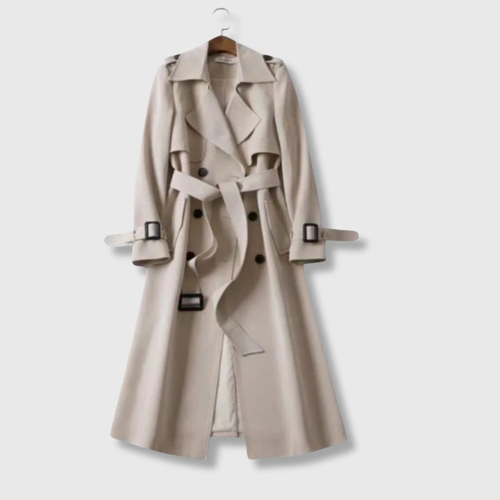 Catherine - Long coat for timeless warmth
