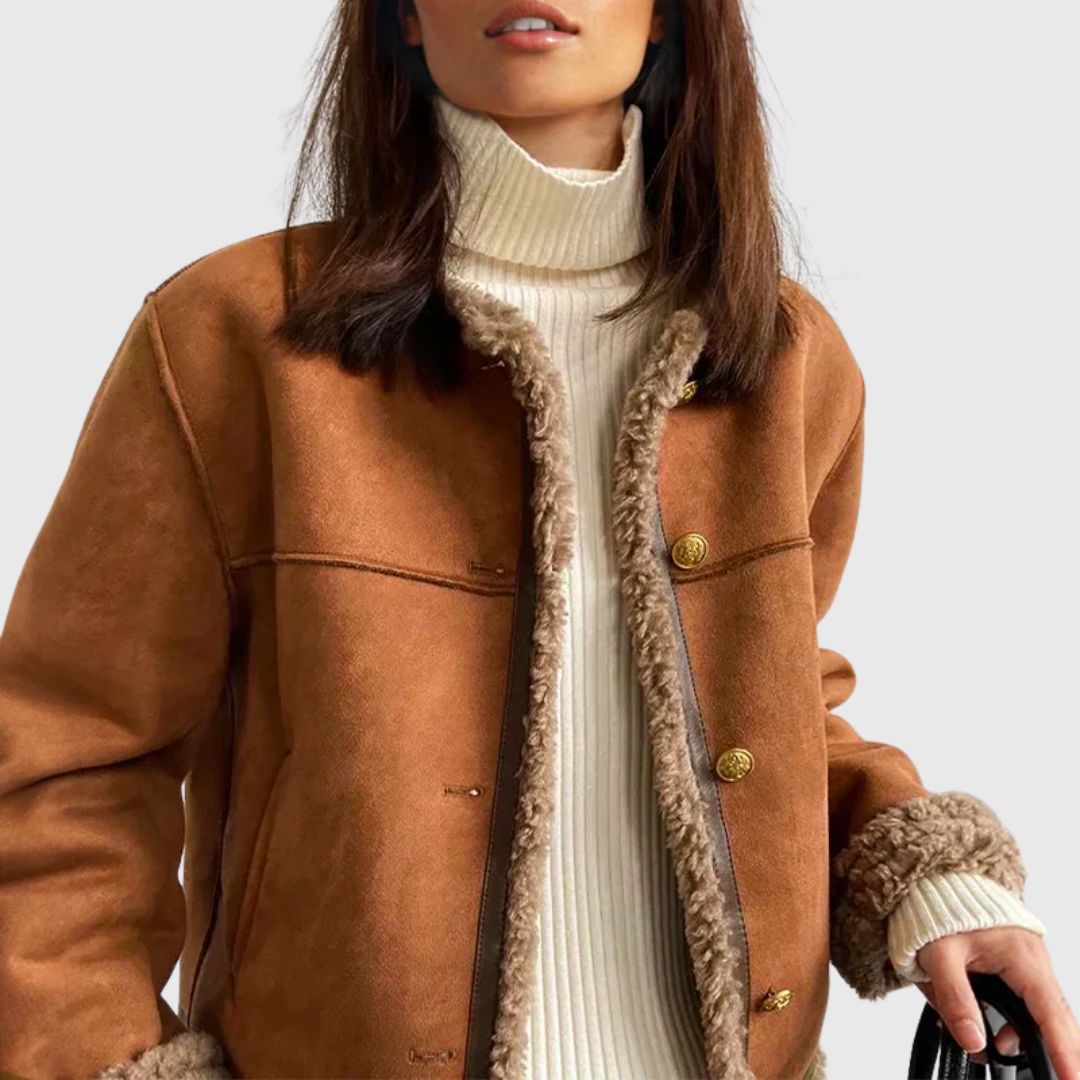 Rosalie - Soft Shearling Jacket