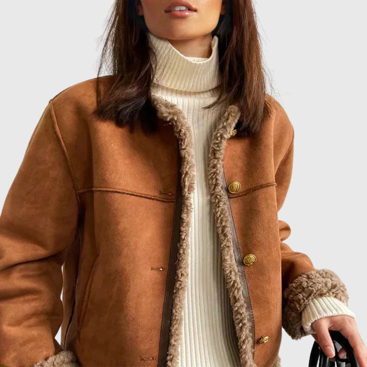 Rosalie - Soft Shearling Jacket