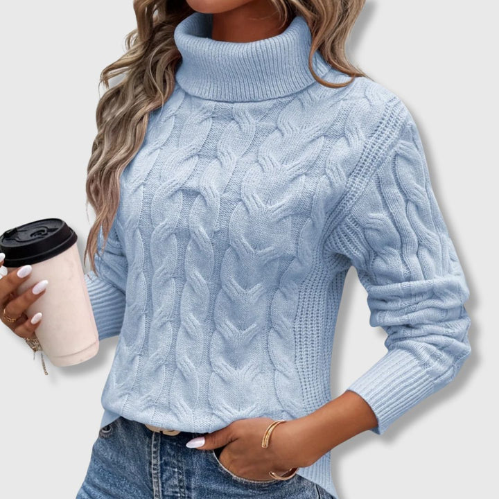 Margaret - Turtleneck sweater for cosy warmth
