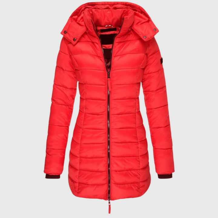 Elise - Elegant Long Down Jacket