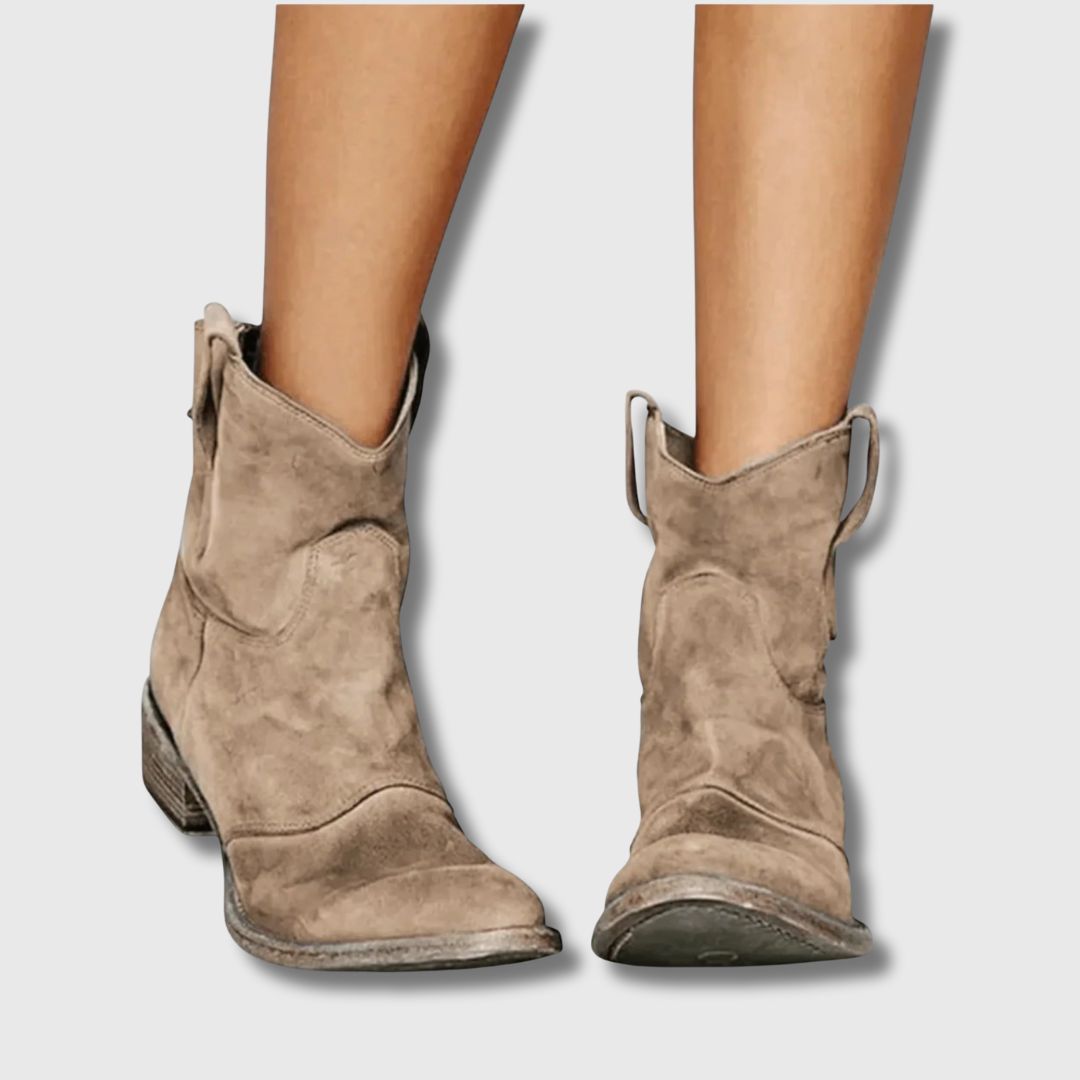 Diana - Suede boots with all-day comfort