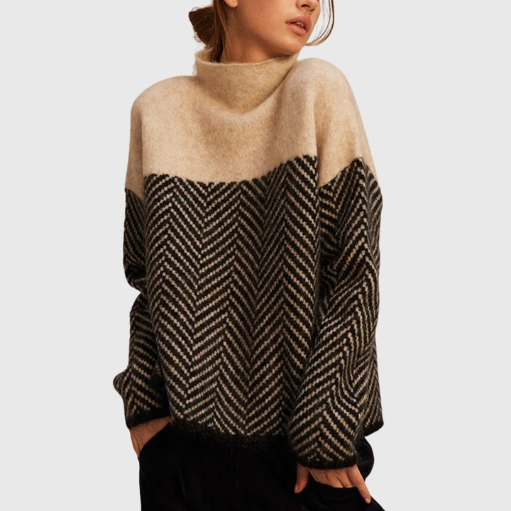Isabelle - Elegant Turtleneck Jumper