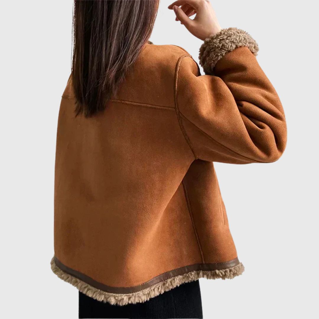 Rosalie - Soft Shearling Jacket
