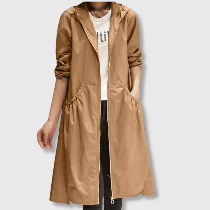 Eleanor - Long raincoat for all-weather comfort