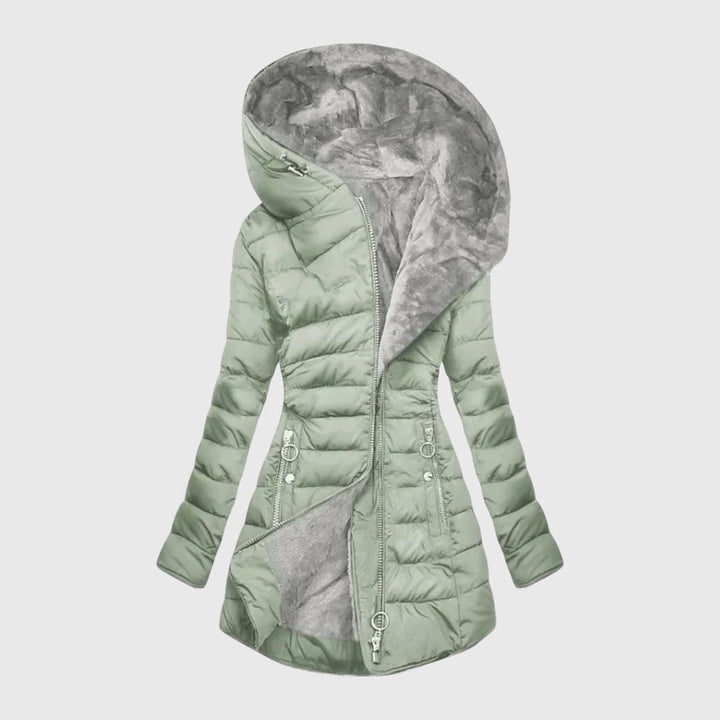 Kori - Elegant Fur-Lined Coat