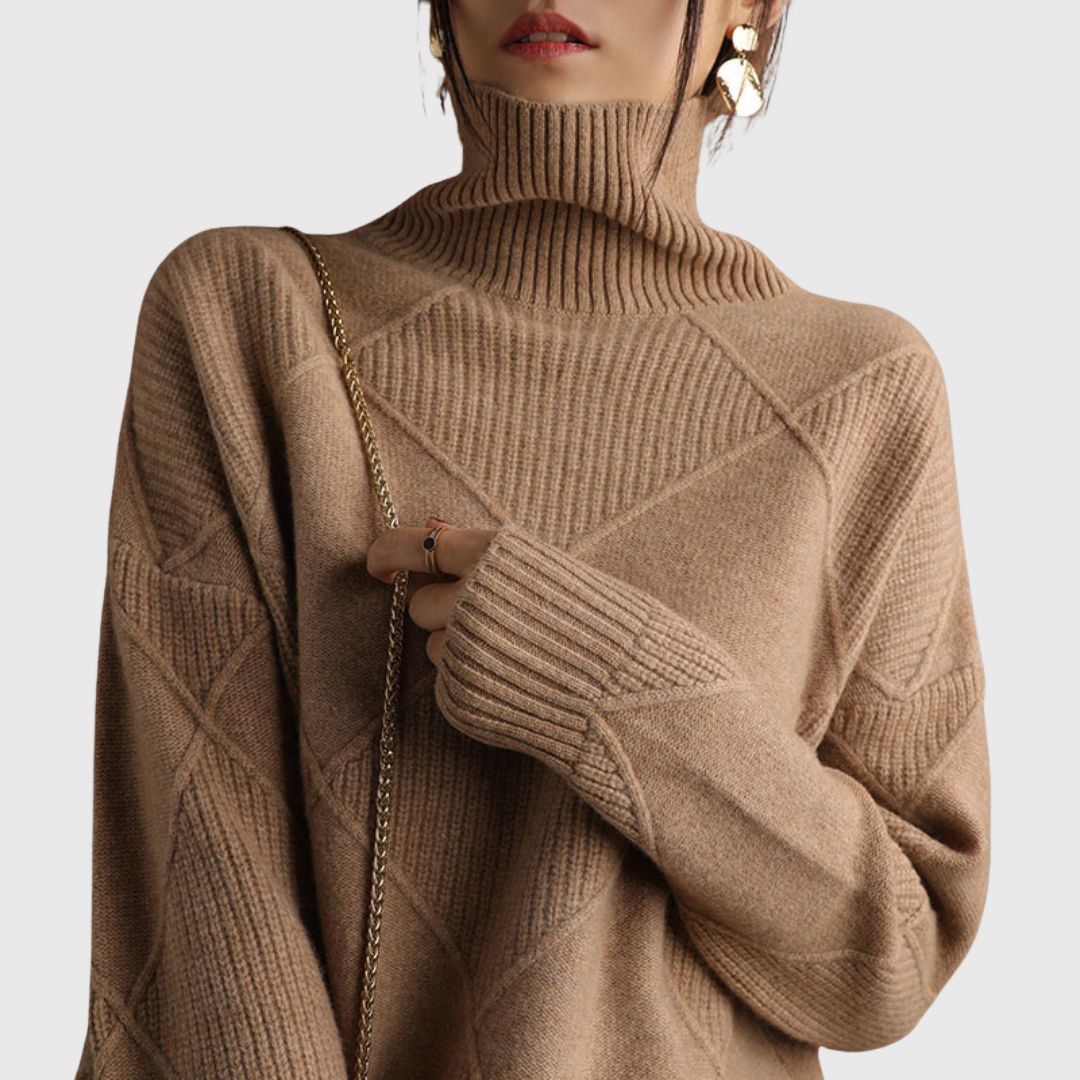 Darcy - Elegant Turtleneck Jumper