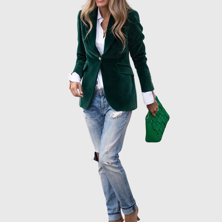 Savannah - Velvet Elegance Blazer