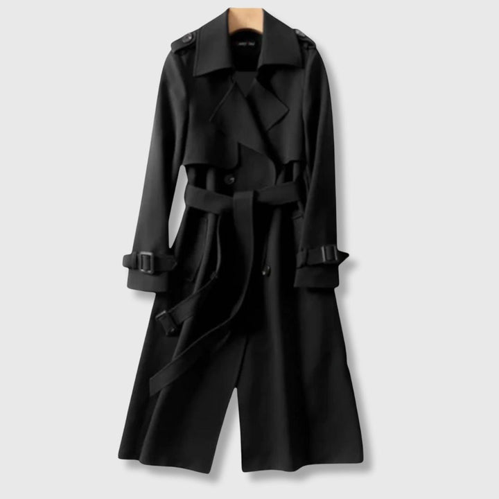 Catherine - Long coat for timeless warmth