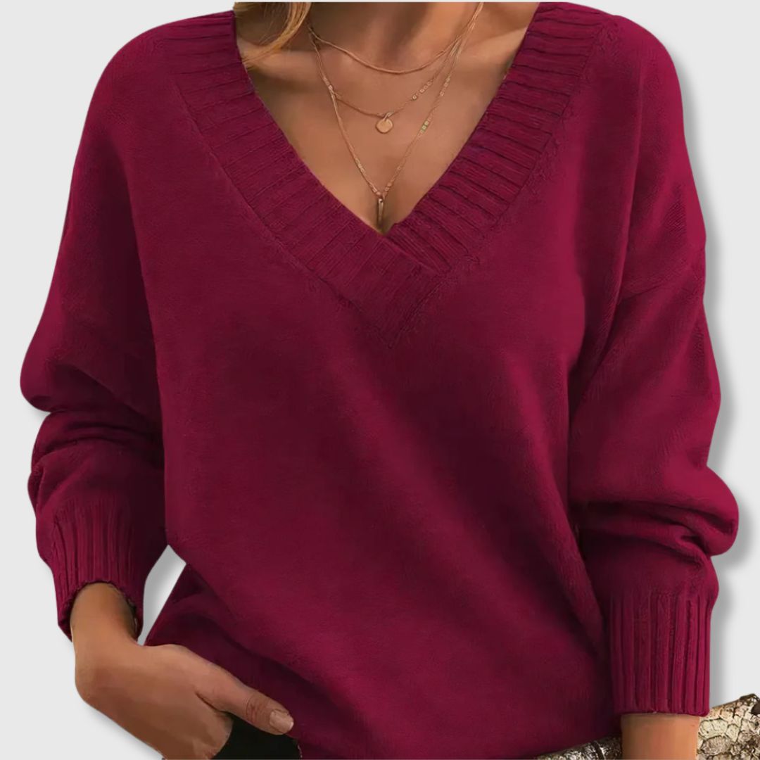 Edith - Knit sweater for cosy comfort