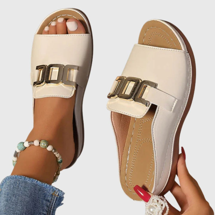 Jemima - Grace Block Sandals