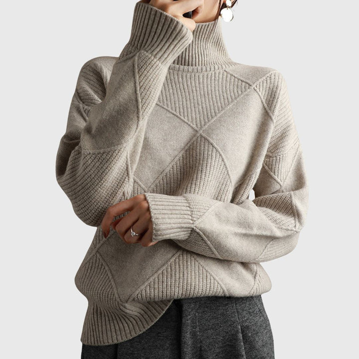 Darcy - Elegant Turtleneck Jumper