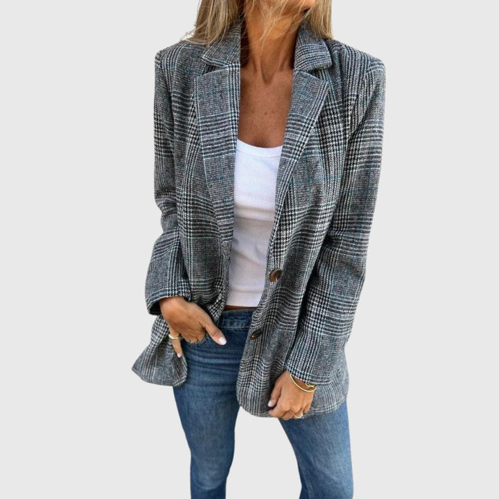 Amelia - Classic Check Blazer