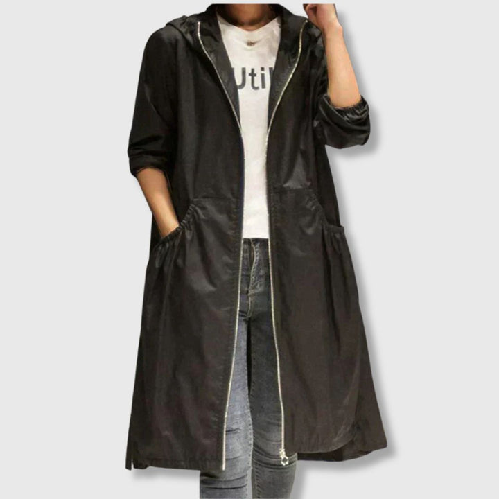 Eleanor - Long raincoat for all-weather comfort