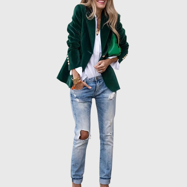 Savannah - Velvet Elegance Blazer