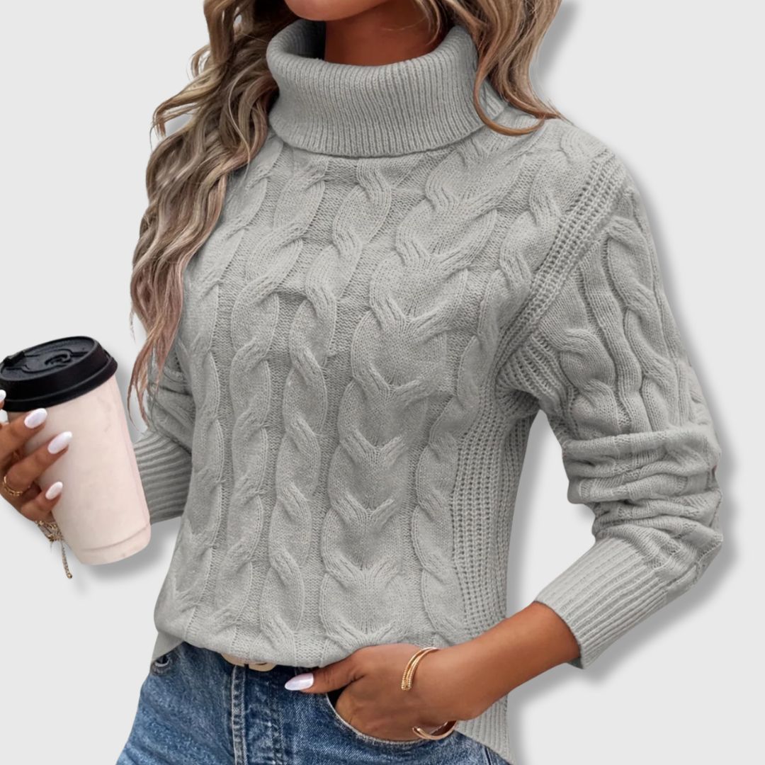Margaret - Turtleneck sweater for cosy warmth