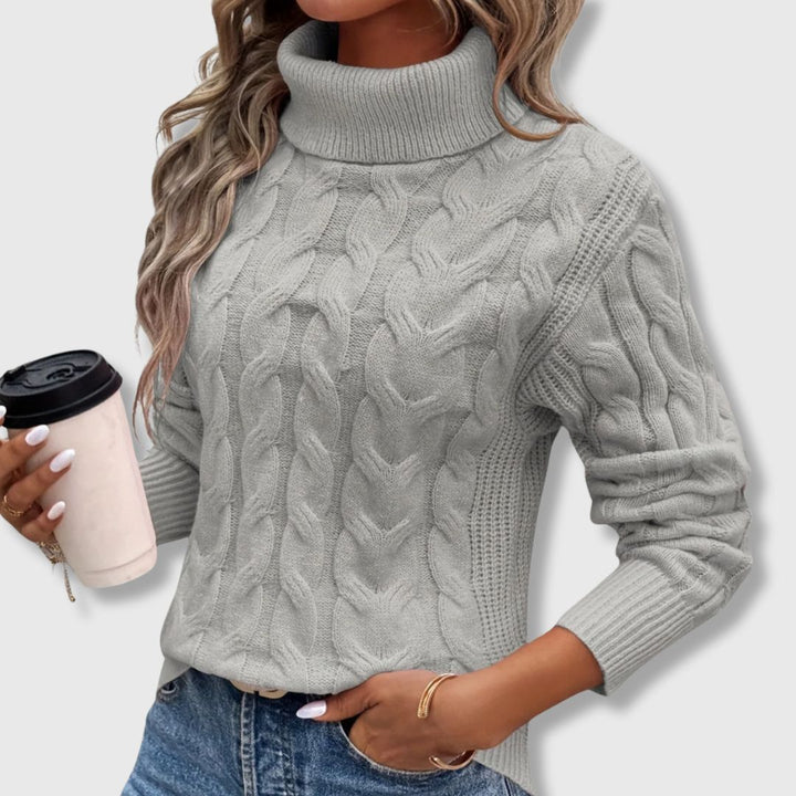 Margaret - Turtleneck sweater for cosy warmth