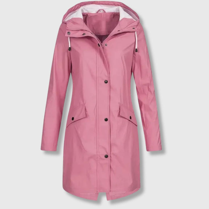 Elisabeth - Long raincoat for everyday ease