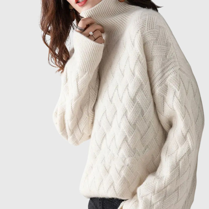 Cherry - Elegant Autumn Turtleneck