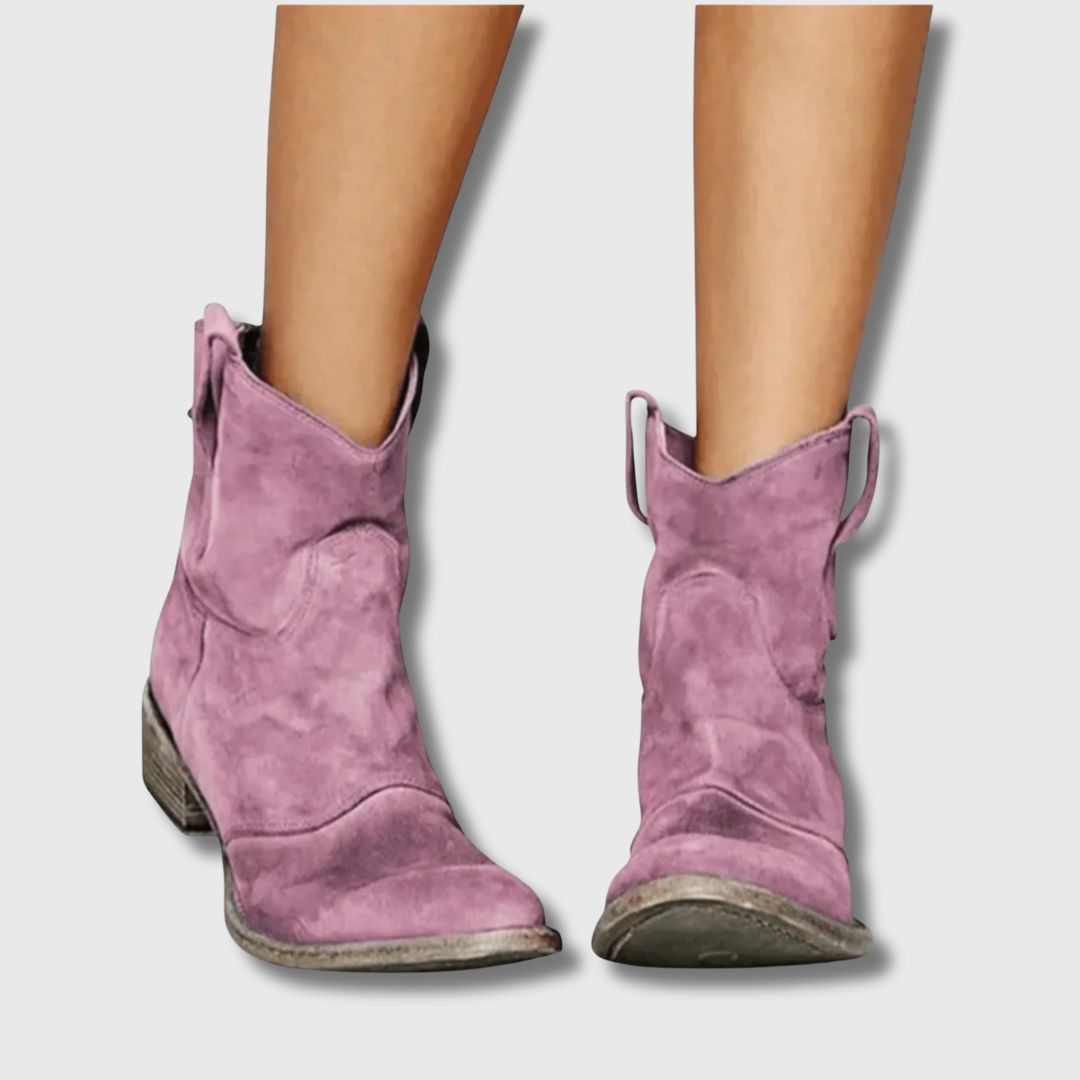 Diana - Suede boots with all-day comfort
