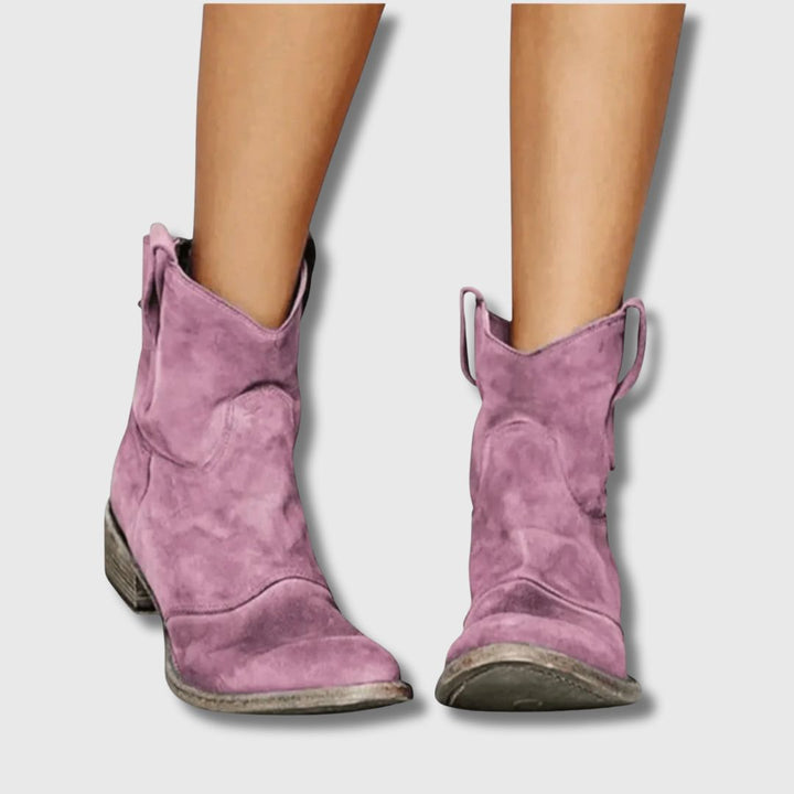 Diana - Suede boots with all-day comfort