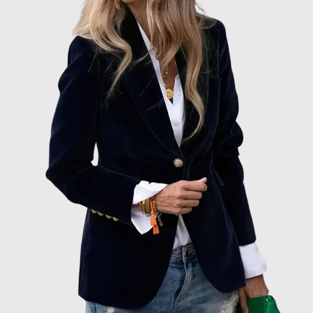 Savannah - Velvet Elegance Blazer