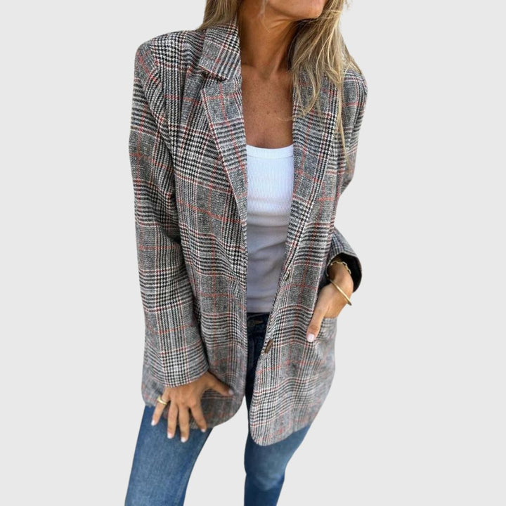 Amelia - Classic Check Blazer
