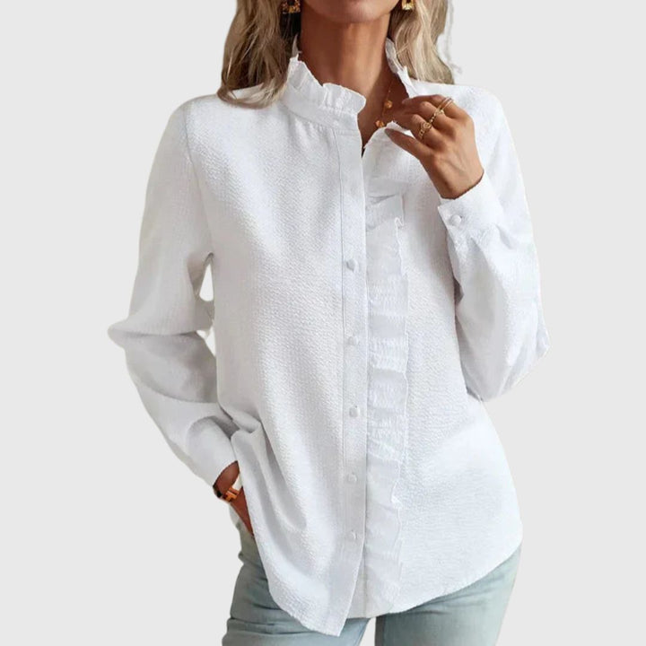 Evelyn - Soft Touch Casual Elegance Blouse