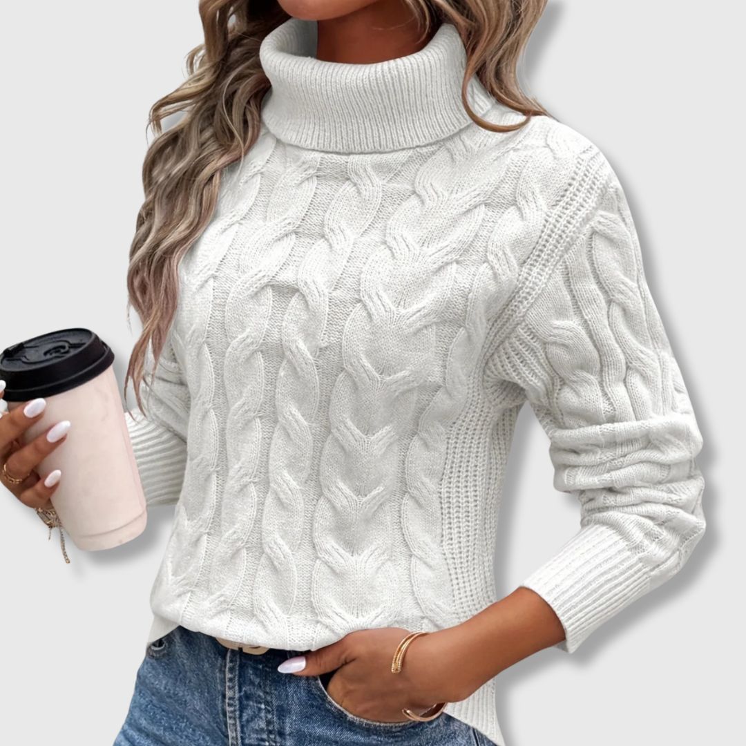 Margaret - Turtleneck sweater for cosy warmth