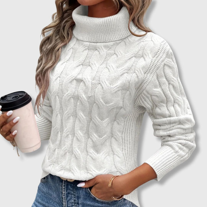 Margaret - Turtleneck sweater for cosy warmth
