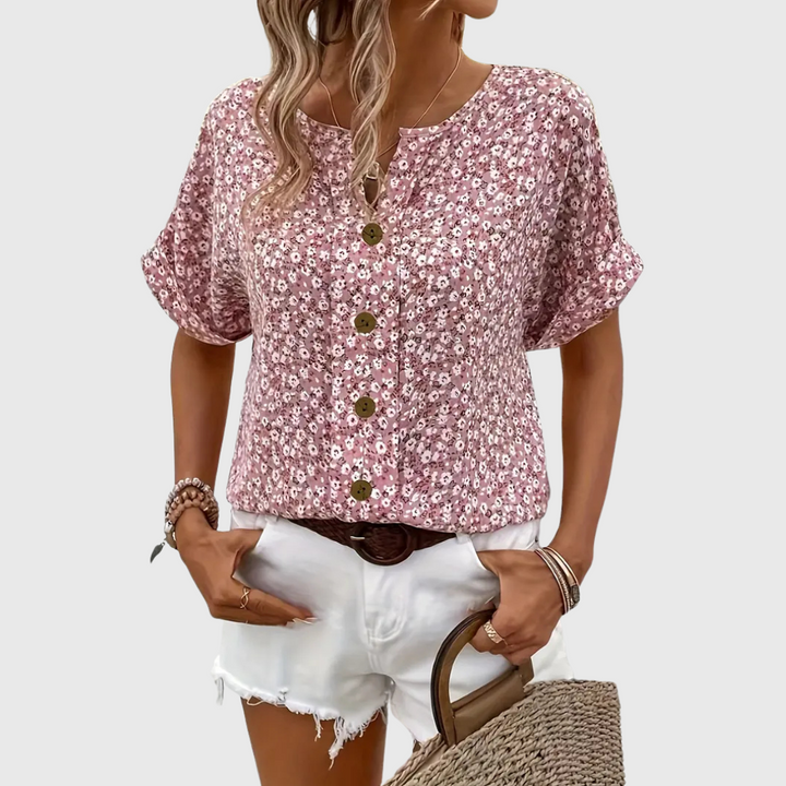 Brenda - Quiet Bloom Blouse