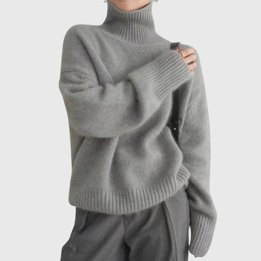 Agnes - Classic Roll Neck Sweater
