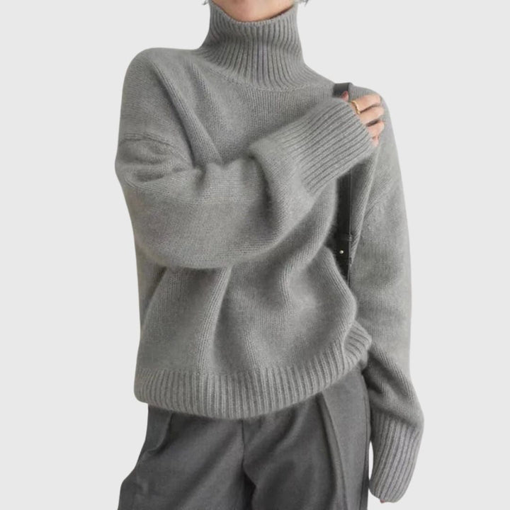 Agnes - Classic Roll Neck Sweater