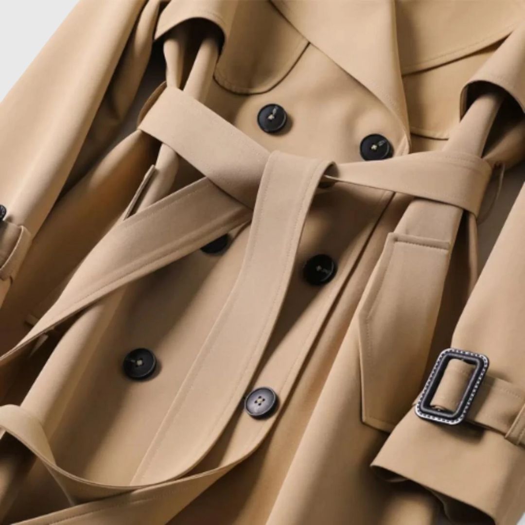 Catherine - Long coat for timeless warmth