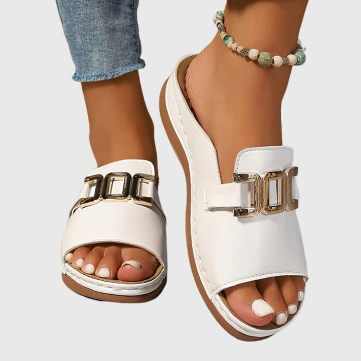 Jemima - Grace Block Sandals